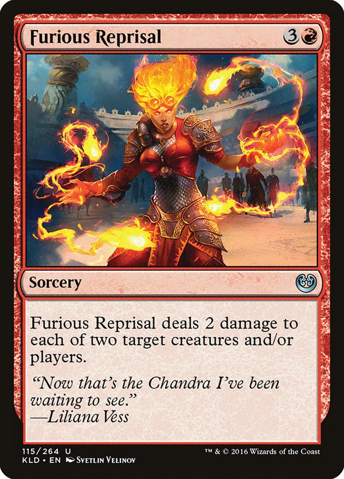 Furious Reprisal [Kaladesh] | The Time Vault CA