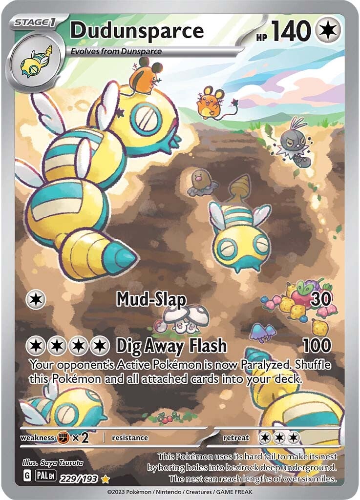 Dudunsparce (229/193) [Scarlet & Violet: Paldea Evolved] | The Time Vault CA