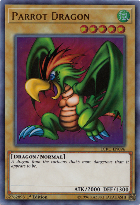 Parrot Dragon [LCKC-EN096] Ultra Rare | The Time Vault CA