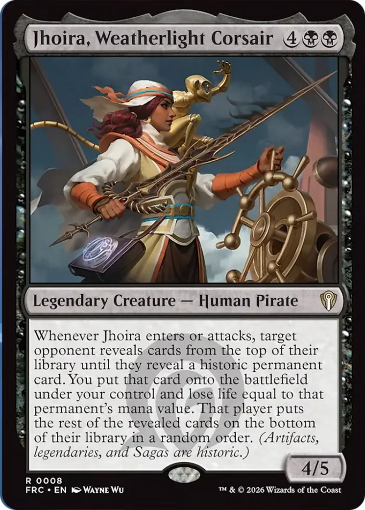 Jhoira, Weatherlight Corsair [Reality Fracture Commander] | The Time Vault CA