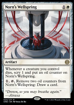 Norn's Wellspring (Promo Pack) [Phyrexia: All Will Be One Promos] | The Time Vault CA