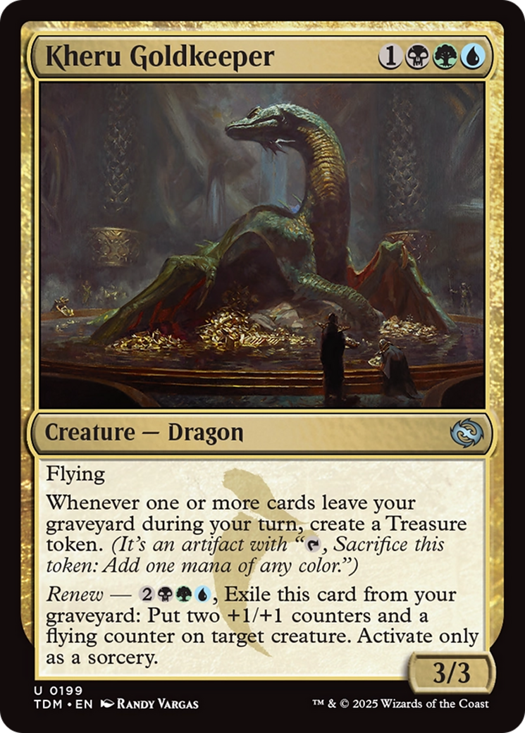Kheru Goldkeeper [Tarkir: Dragonstorm] | The Time Vault CA