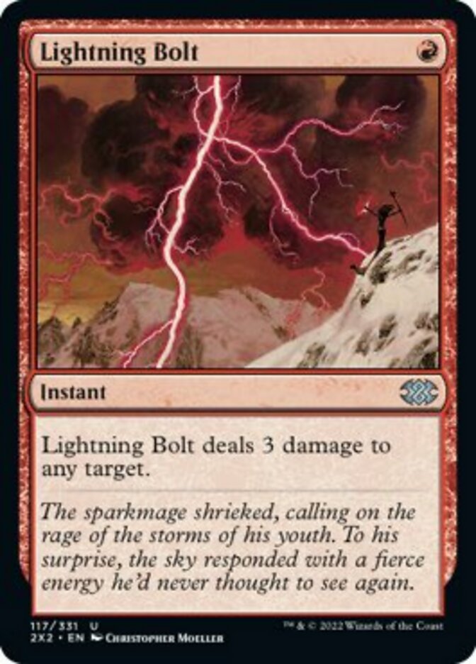 Lightning Bolt [Double Masters 2022] | The Time Vault CA