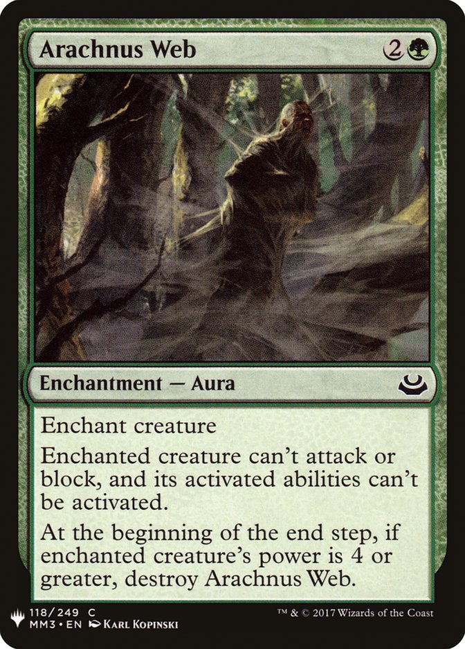 Arachnus Web [Mystery Booster] | The Time Vault CA