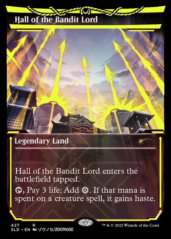 Hall of the Bandit Lord (Neon Ink Yellow) [Secret Lair Drop Series] | The Time Vault CA