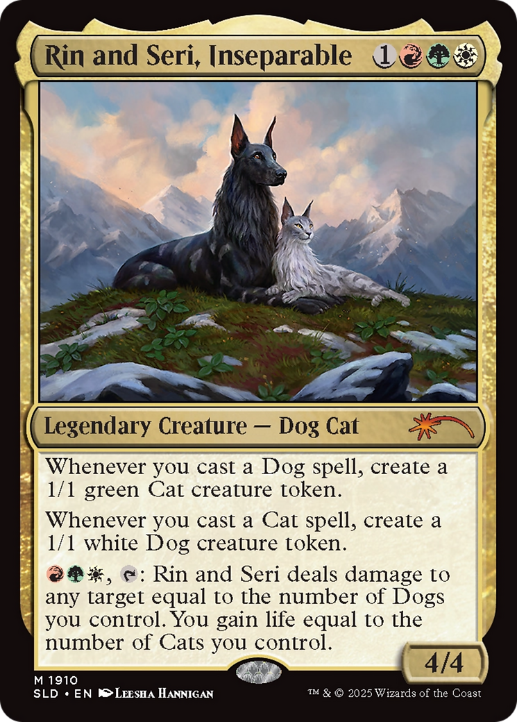 Rin and Seri, Inseparable (1910) [Secret Lair Drop Series] | The Time Vault CA