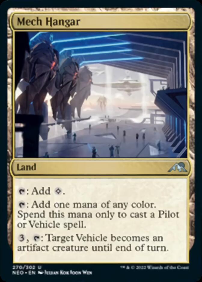 Mech Hangar [Kamigawa: Neon Dynasty] | The Time Vault CA