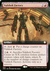 Vulshok Factory (Extended Art) [Phyrexia: All Will Be One Commander] | The Time Vault CA