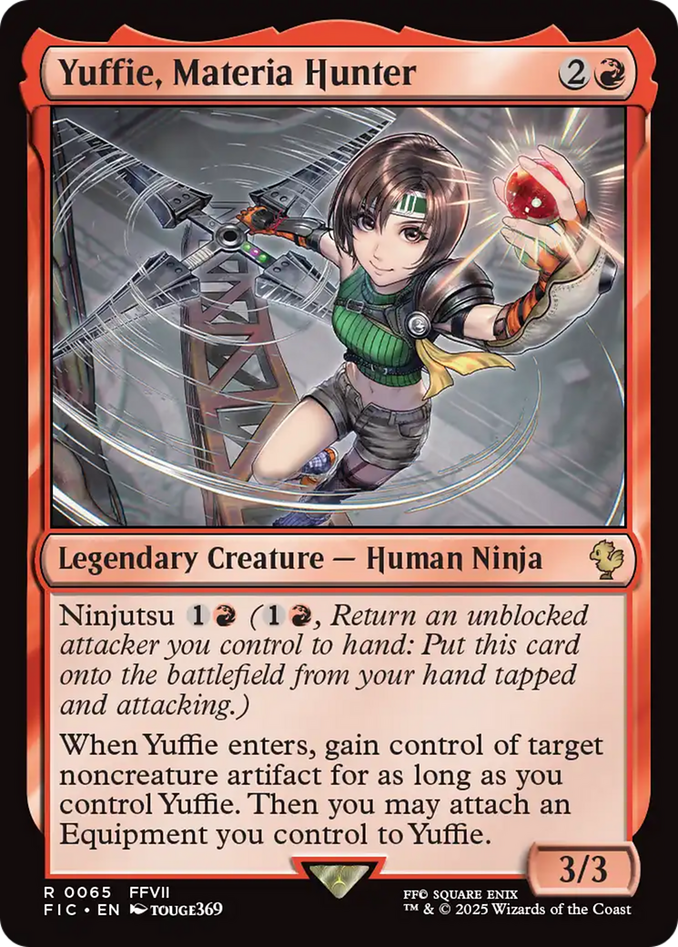 Yuffie, Materia Hunter [FINAL FANTASY Commander] | The Time Vault CA