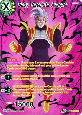 Baby, Resolute Avenger (SPR) (BT11-094) [Vermilion Bloodline] | The Time Vault CA