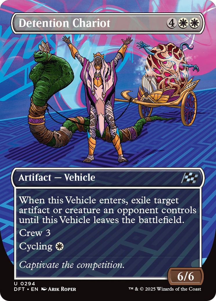 Detention Chariot (Borderless) [Aetherdrift] | The Time Vault CA