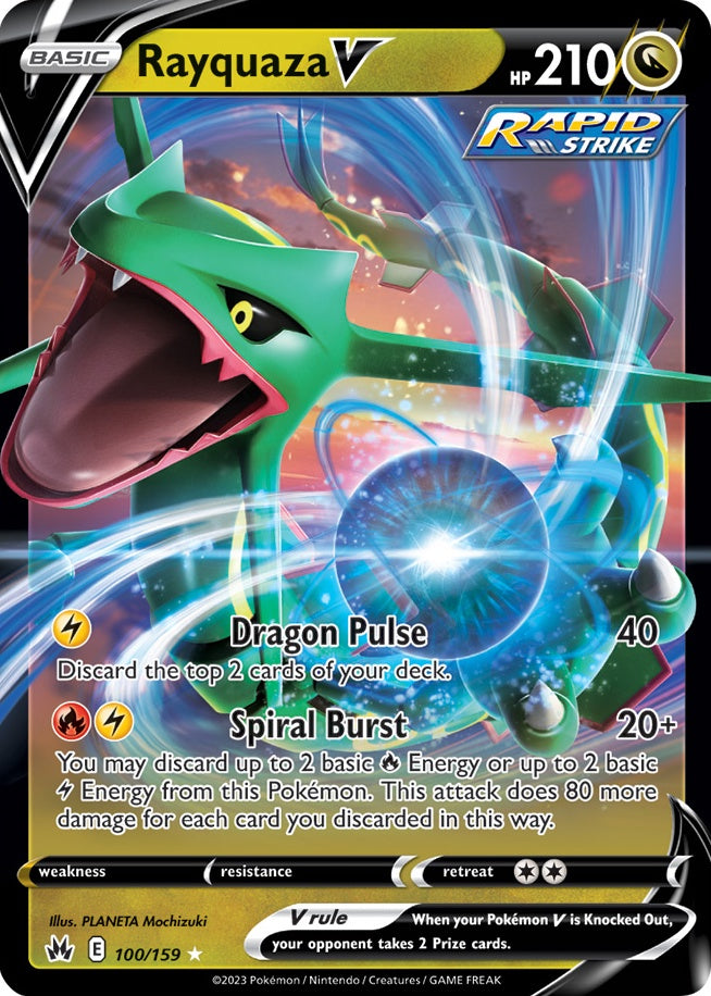 Rayquaza V 100/159 (Jumbo Card) [Sword & Shield: Evolving Skies] | The Time Vault CA