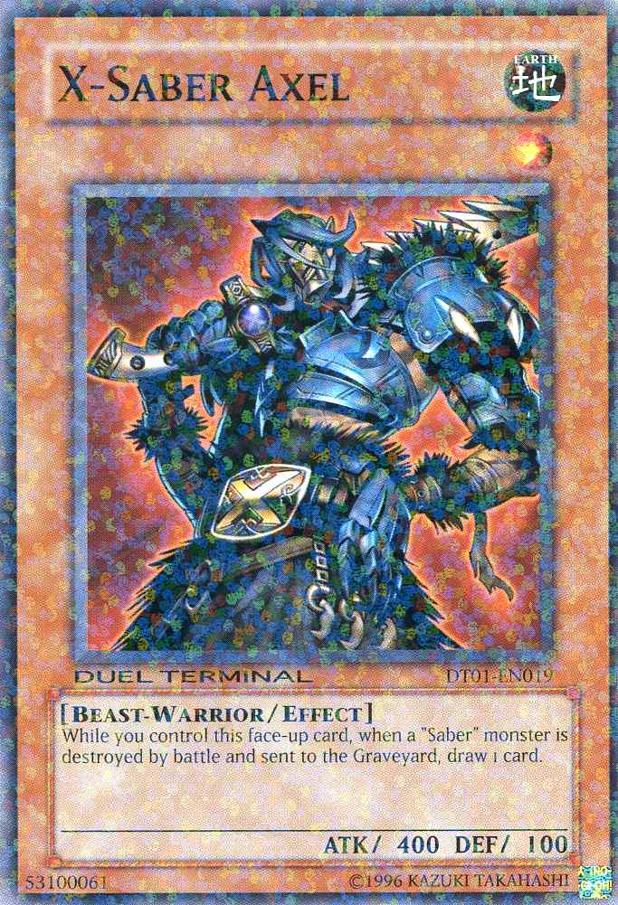 X-Saber Axel [DT01-EN019] Common | The Time Vault CA