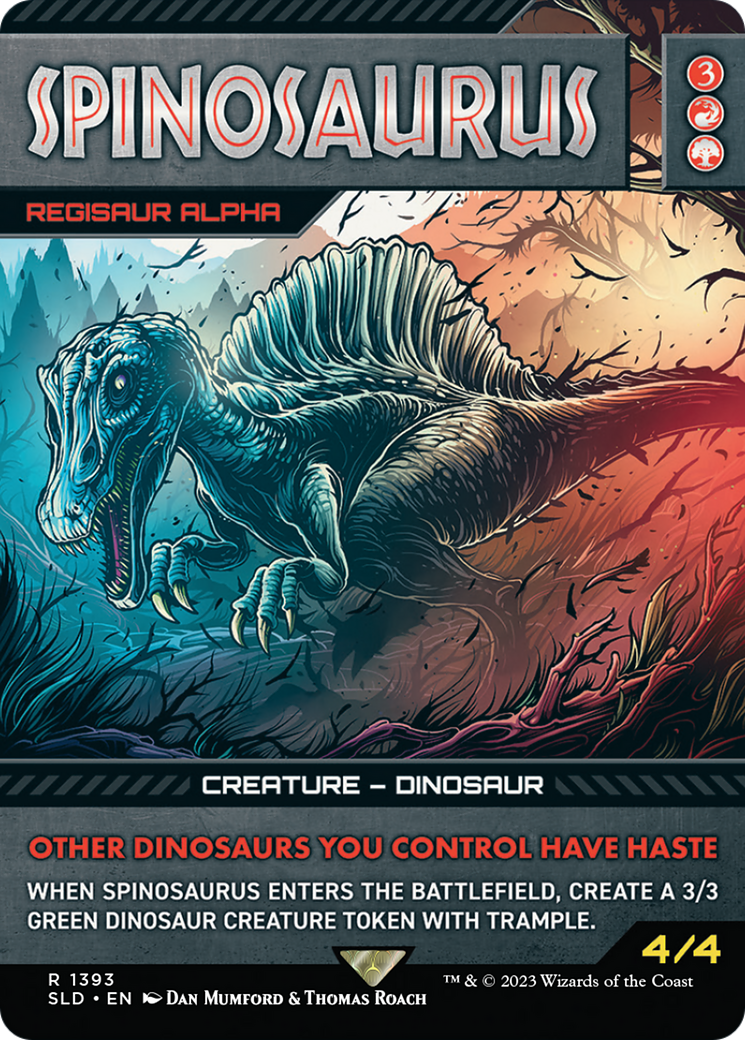 Spinosaurus - Regisaur Alpha [Secret Lair Drop Series] | The Time Vault CA