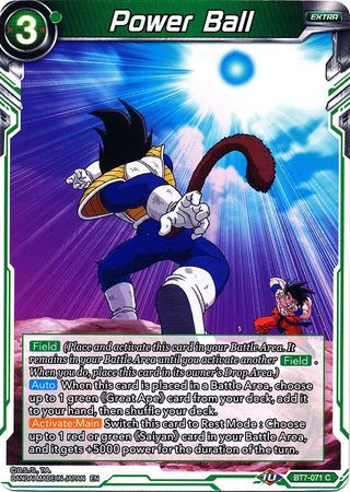 Power Ball (BT7-071) [Assault of the Saiyans] | The Time Vault CA