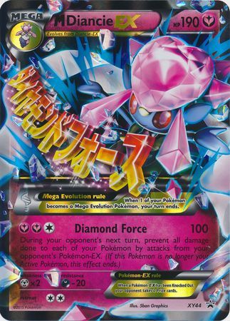 M Diancie EX (XY44) (Jumbo Card) [XY: Black Star Promos] | The Time Vault CA