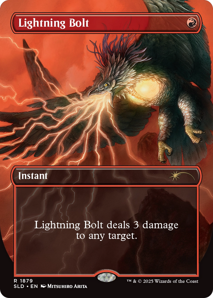 Lightning Bolt (1879) (Rainbow Foil) [Secret Lair Drop Series] | The Time Vault CA