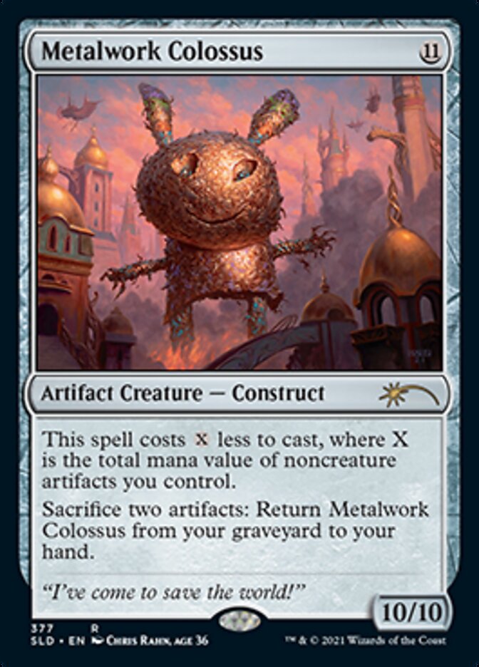 Metalwork Colossus (377) [Secret Lair Drop Series] | The Time Vault CA