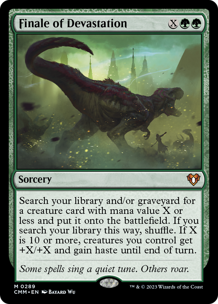Finale of Devastation [Commander Masters] | The Time Vault CA