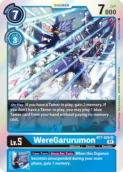 WereGarurumon [BT7-026] [Next Adventure] | The Time Vault CA