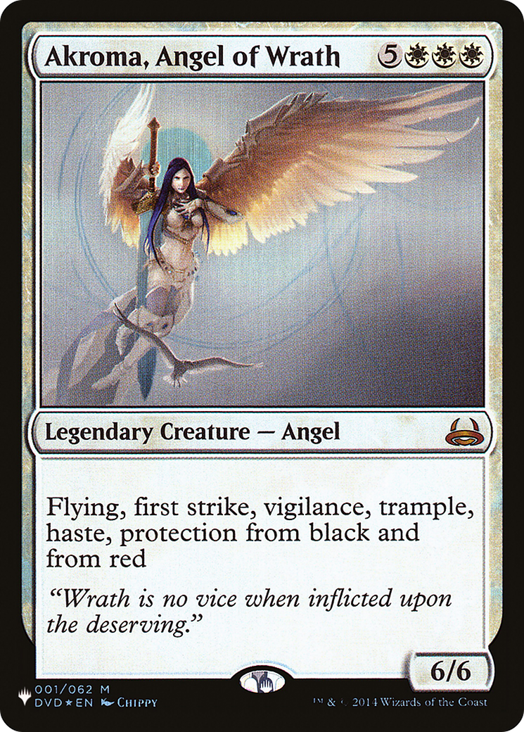 Akroma, Angel of Wrath [The List] | The Time Vault CA