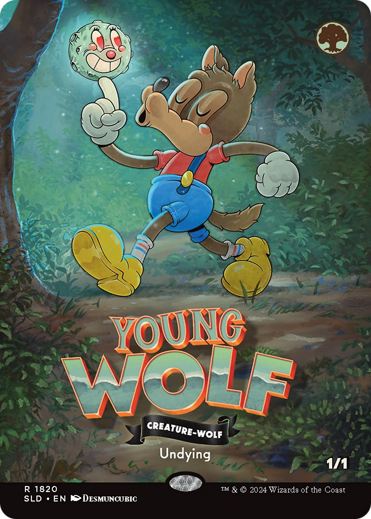 Young Wolf (Rainbow Foil) [Secret Lair Drop Series] | The Time Vault CA