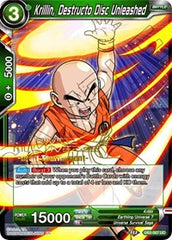 Krillin, Destructo Disc Unleashed (Divine Multiverse Draft Tournament) (DB2-067) [Tournament Promotion Cards] | The Time Vault CA