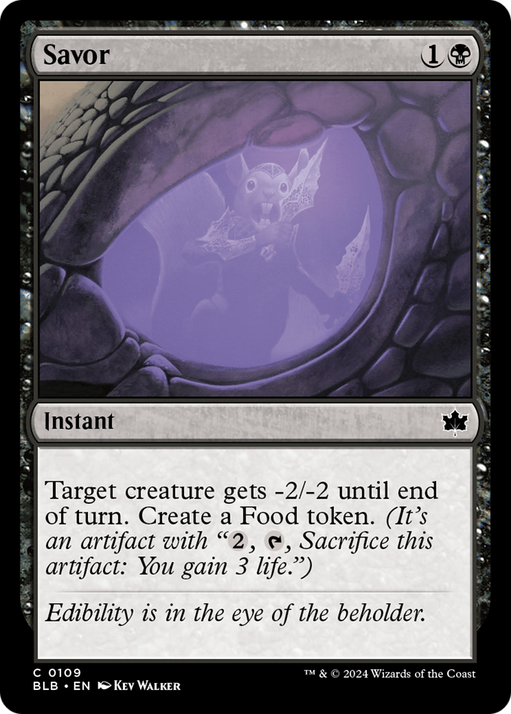 Savor [Bloomburrow] | The Time Vault CA
