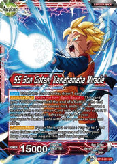 Son Goten // SS Son Goten, Kamehameha Miracle (BT15-001) [Saiyan Showdown] | The Time Vault CA