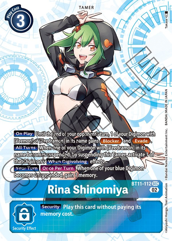 Rina Shinomiya [BT11-112] [Dimensional Phase] | The Time Vault CA