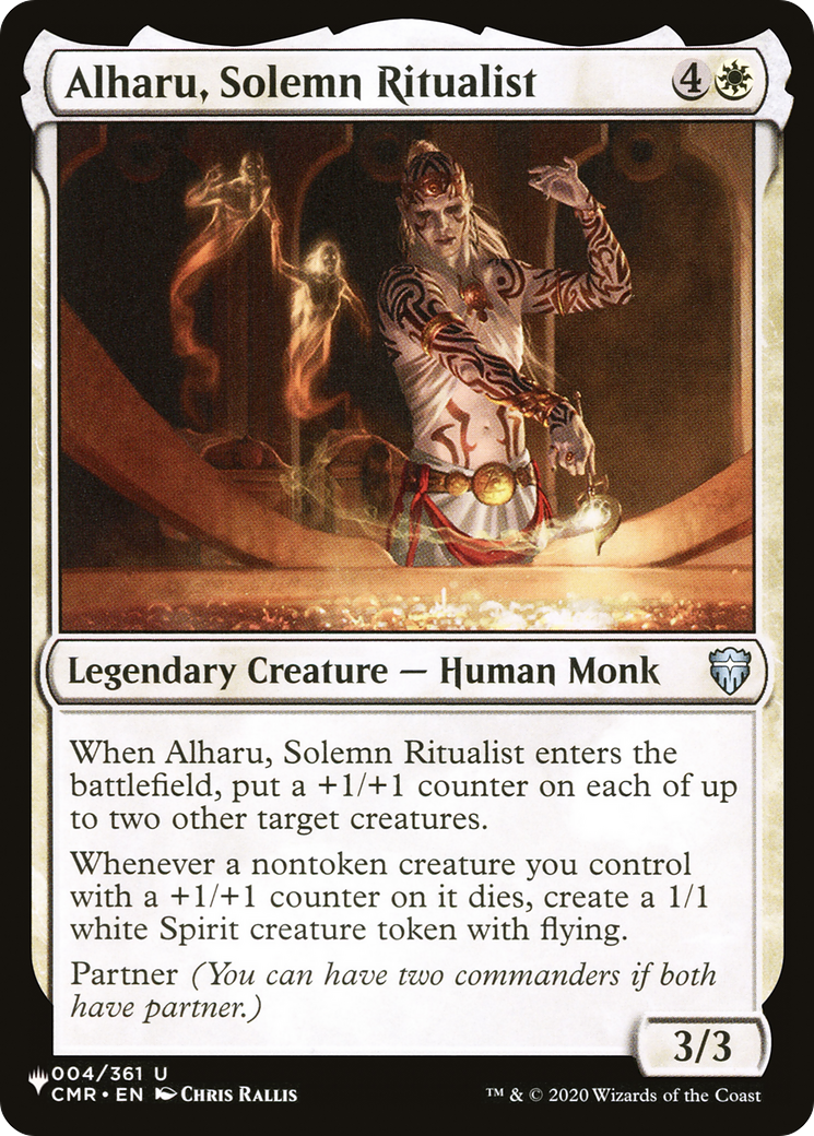 Alharu, Solemn Ritualist [The List] | The Time Vault CA