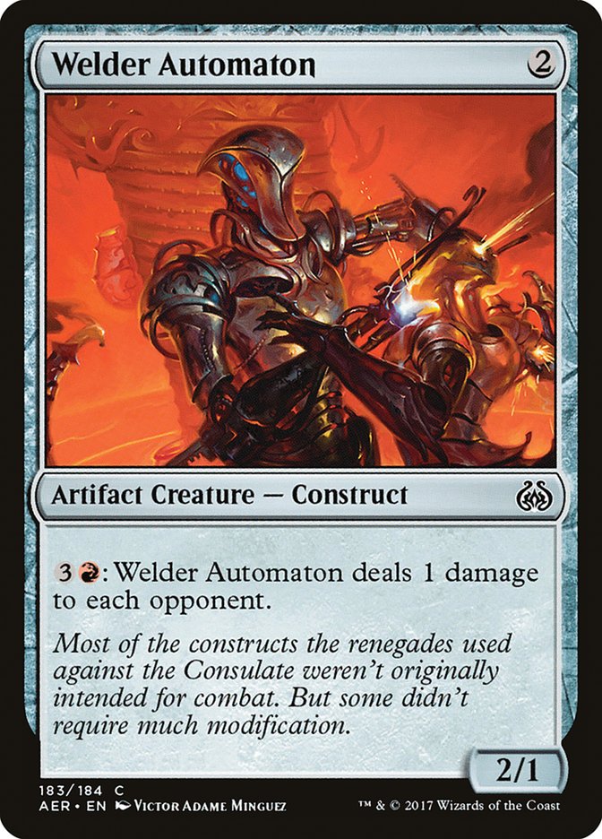 Welder Automaton [Aether Revolt] | The Time Vault CA