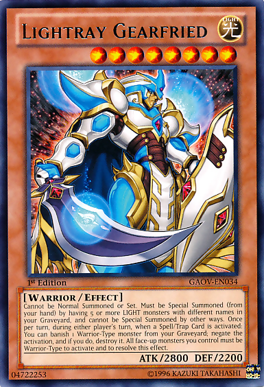 Lightray Gearfried [GAOV-EN034] Rare | The Time Vault CA