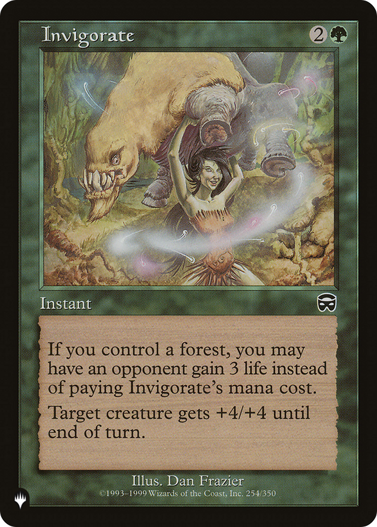 Invigorate (MMQ) [The List] | The Time Vault CA