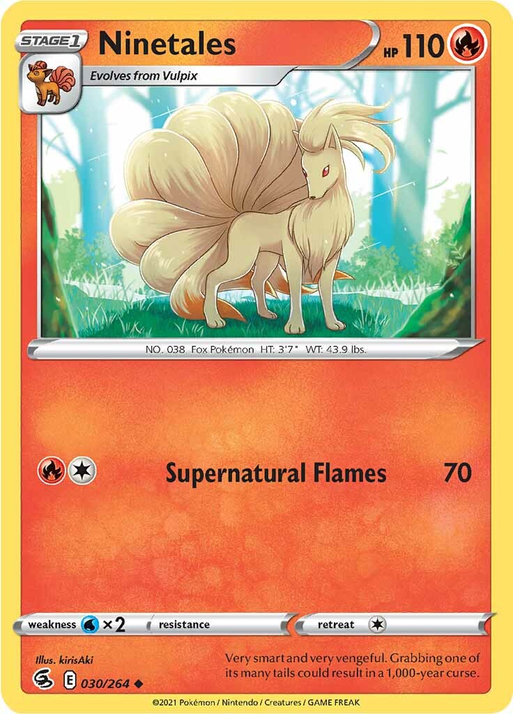 Ninetales (030/264) [Sword & Shield: Fusion Strike] | The Time Vault CA