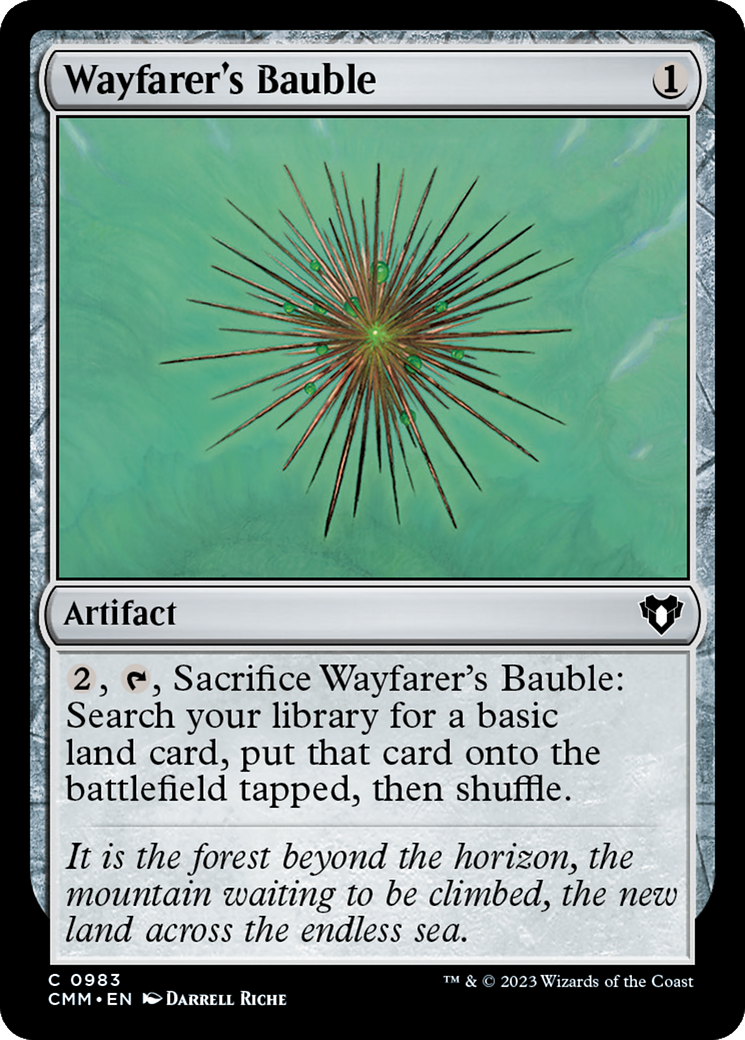 Wayfarer's Bauble [Commander Masters] | The Time Vault CA