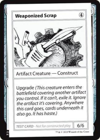 Weaponized Scrap (2021 Edition) [Mystery Booster Playtest Cards] | The Time Vault CA