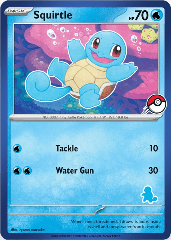 Squirtle (Blue Border) [My First Battle] | The Time Vault CA
