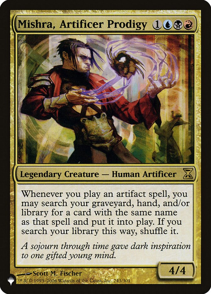 Mishra, Artificer Prodigy [The List] | The Time Vault CA