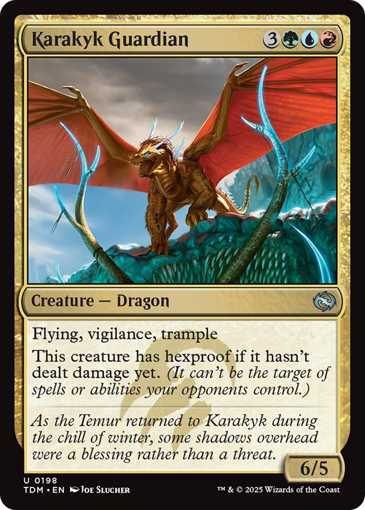 Karakyk Guardian [Tarkir: Dragonstorm] | The Time Vault CA