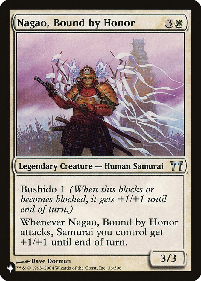 Nagao, Bound by Honor [The List] | The Time Vault CA