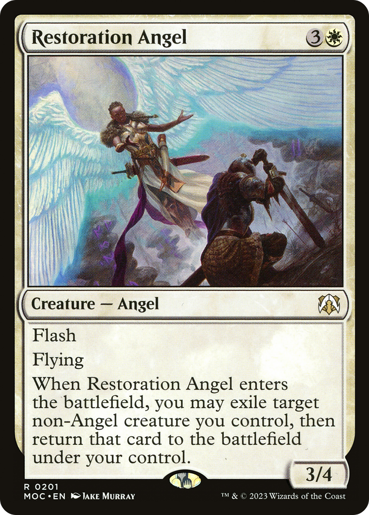 Restoration Angel [March of the Machine Commander] | The Time Vault CA