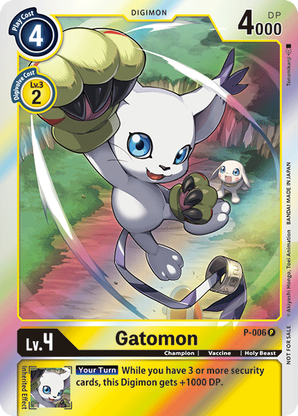 Gatomon [P-006] [Promotional Cards] | The Time Vault CA