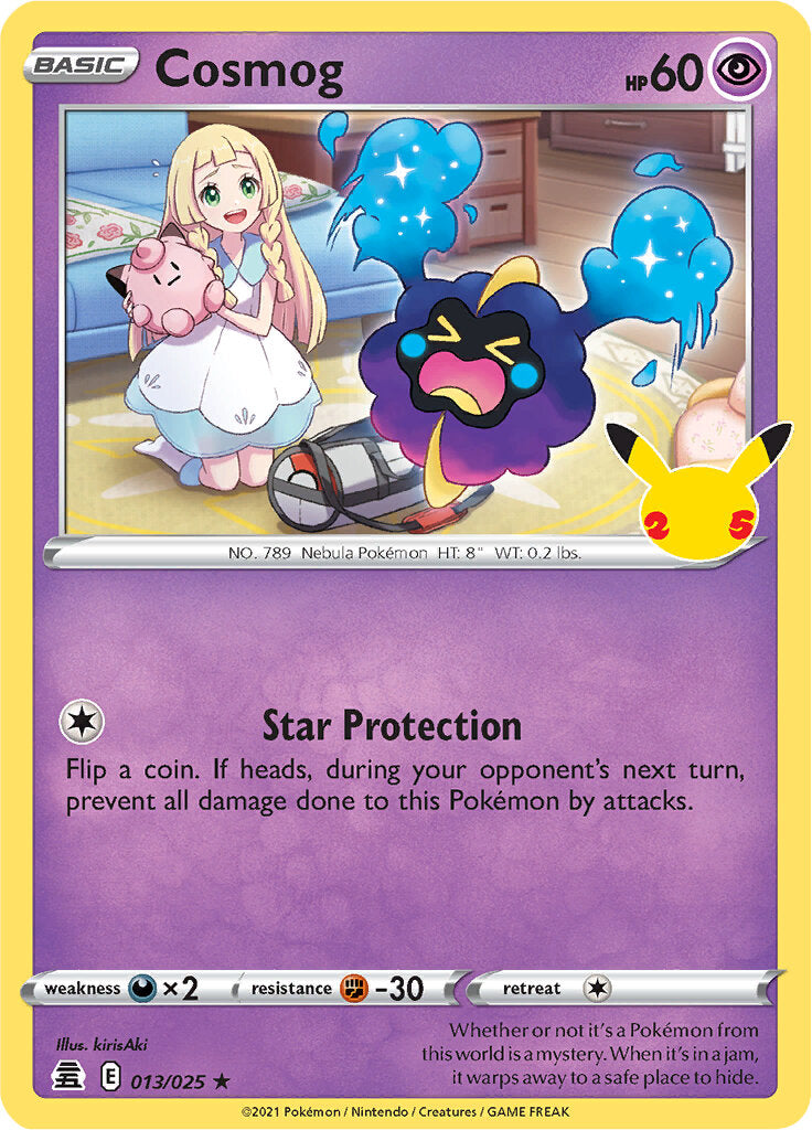 Cosmog (013/025) [Celebrations: 25th Anniversary] | The Time Vault CA