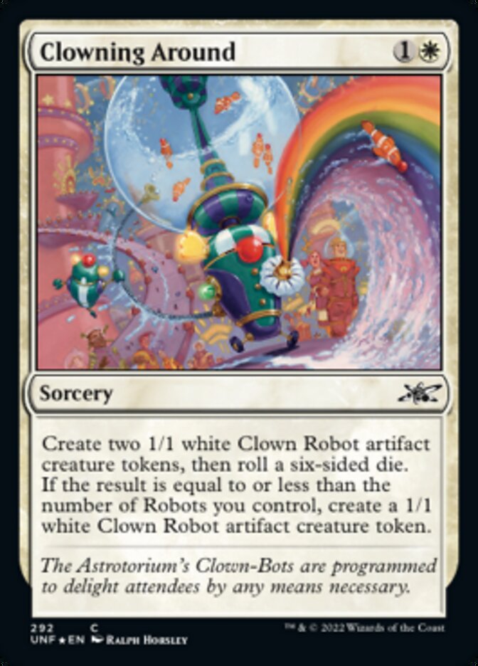 Clowning Around (Galaxy Foil) [Unfinity] | The Time Vault CA