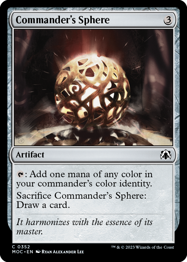 Commander's Sphere [March of the Machine Commander] | The Time Vault CA