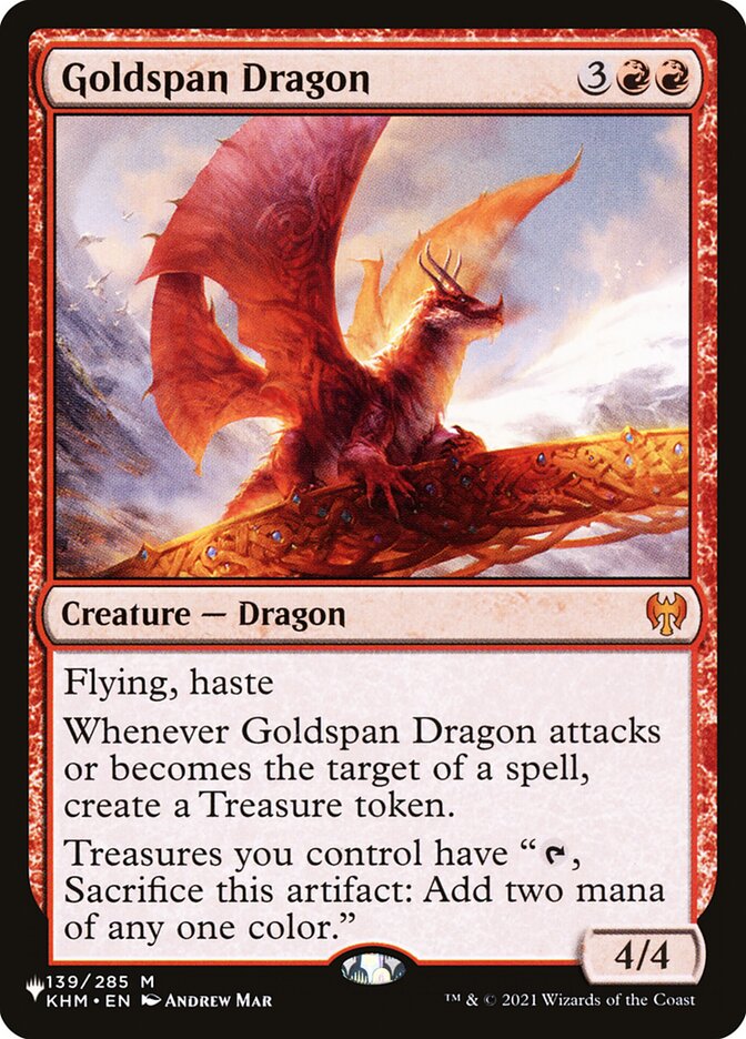 Goldspan Dragon [The List] | The Time Vault CA