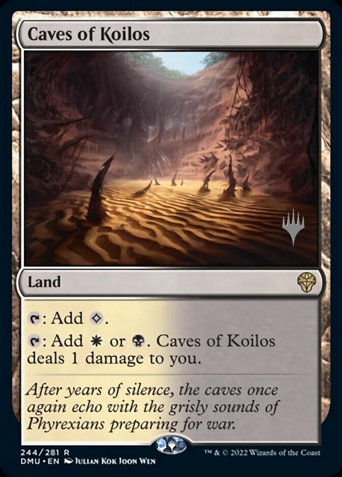 Caves of Koilos (Promo Pack) [Dominaria United Promos] | The Time Vault CA