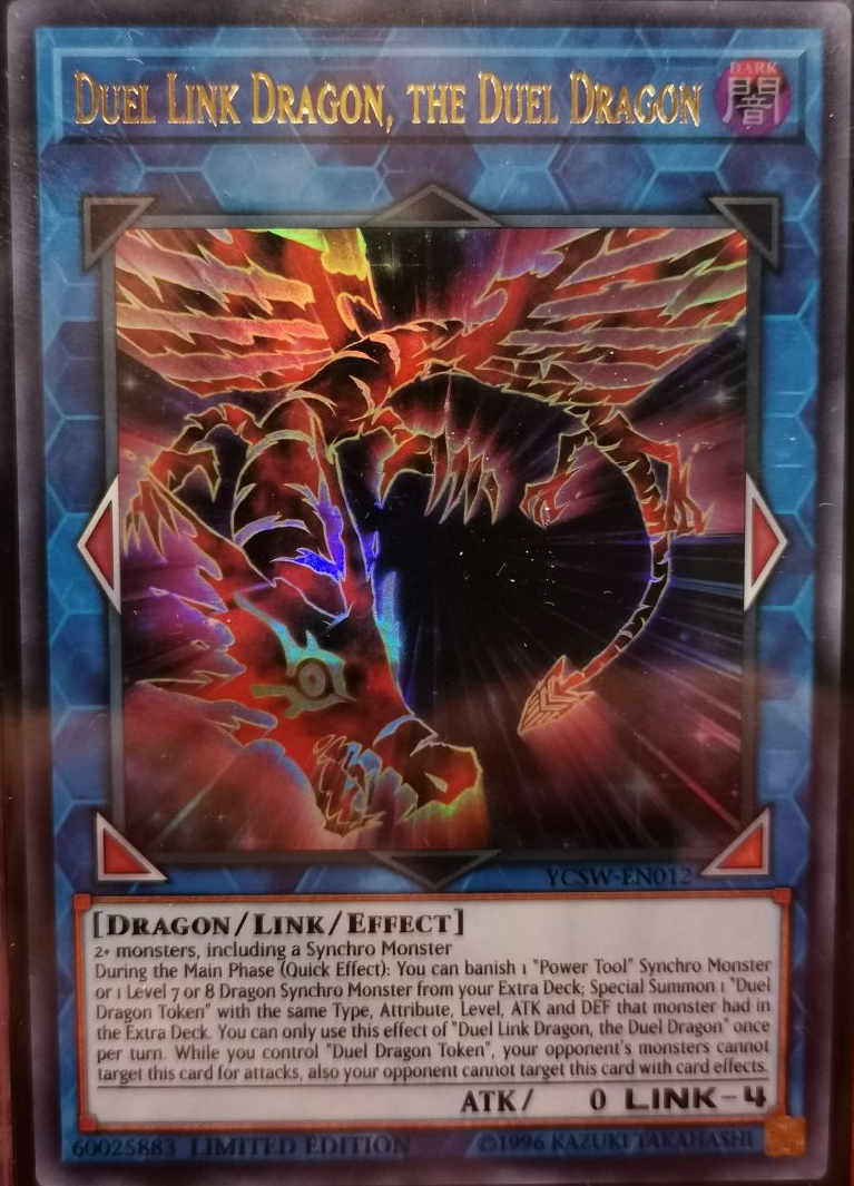 Duel Link Dragon, the Duel Dragon [YCSW-EN012] Ultra Rare | The Time Vault CA