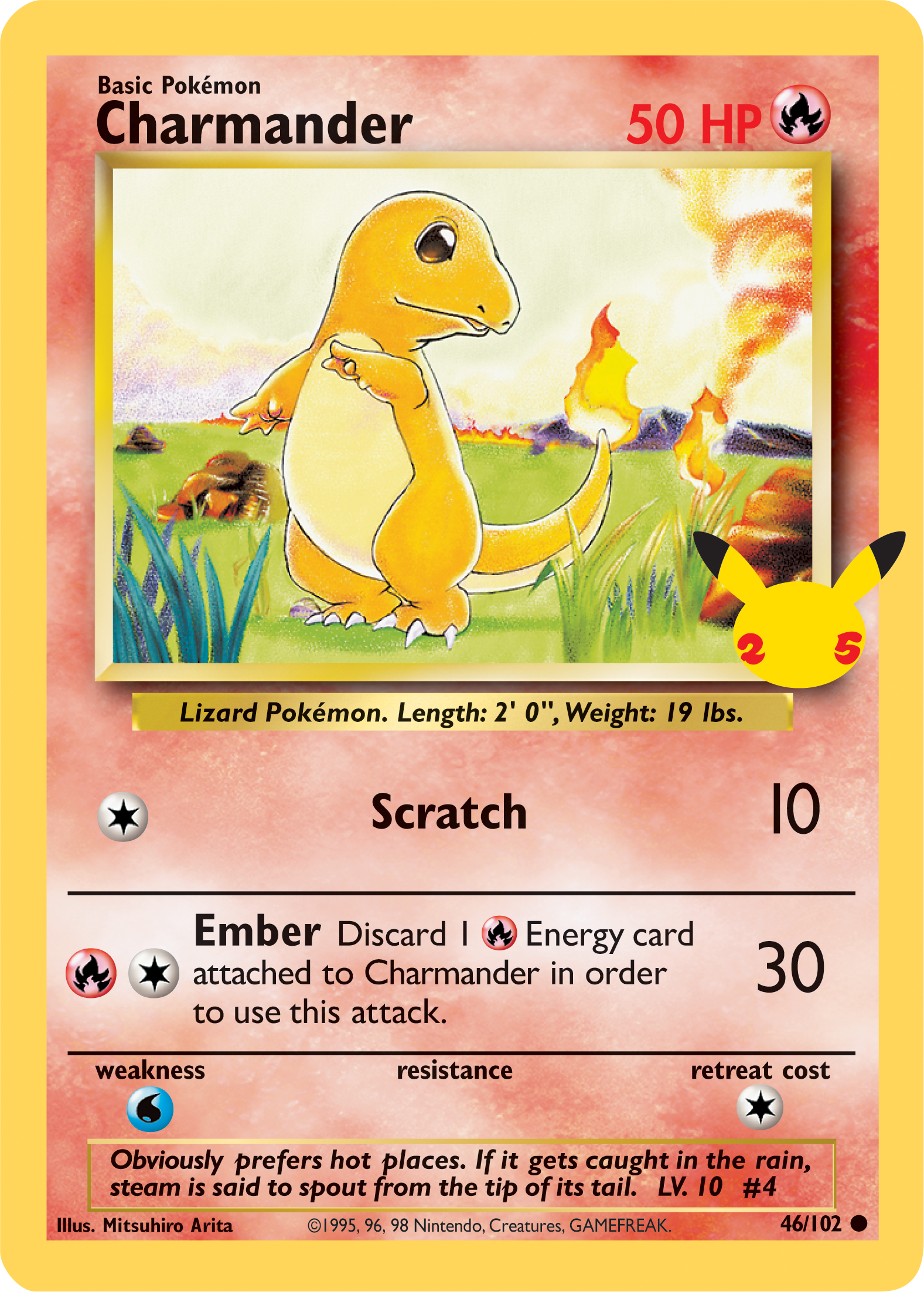 Charmander (46/102) (Jumbo Card) [First Partner Pack] | The Time Vault CA